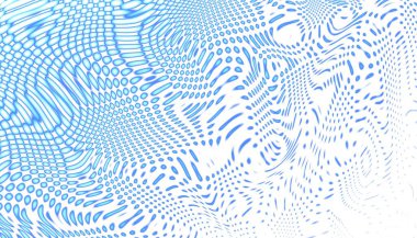 Soyut dijital fraktal model. Dalgalı doku.