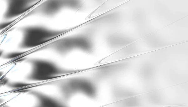 Padrão Fractal Digital Abstracto Padrão Futurista Desfocado Raios Lisos — Fotografia de Stock