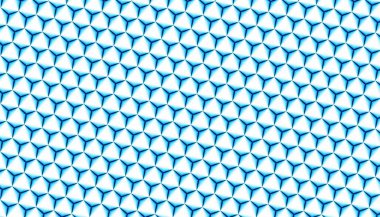 Soyut dijital fraktal model. Yatay yönelim.