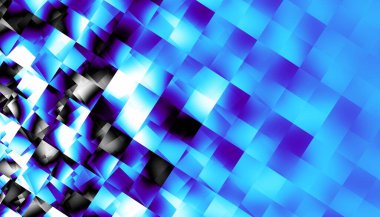 Soyut dijital fraktal model. Geometrik doku.