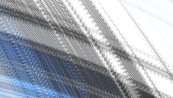 Абстрактный Цифровой Фрактальный Рисунок Горизонтальная Ориентация Геометрический Узор Тонких Линий — стоковое фото
