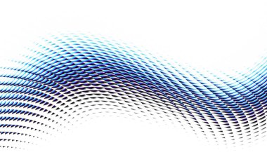 Soyut dijital fraktal model. Yatay oryantasyon. Cam efektli bulanık doku.