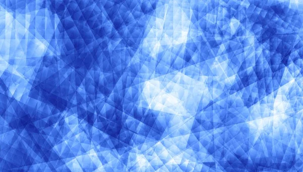 Abstrakt Digitalt Fraktalmönster Horisontell Inriktning Abstrakt Futuristisk Geometrisk Bild — Stockfoto