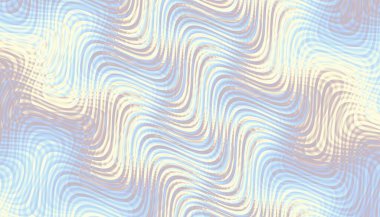  Soyut dijital fraktal model. Yatay yönelim.