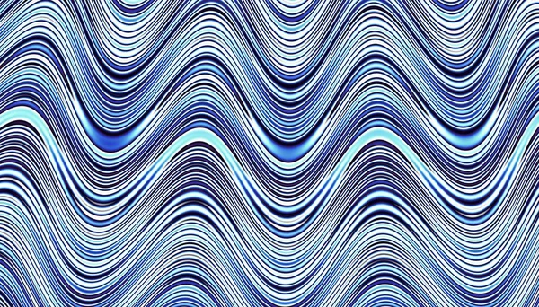 Abstract Digital Fractal Pattern Wavy Texture — Stock Photo, Image