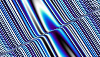 Soyut dijital fraktal model. Bulanık pürüzsüz doku.