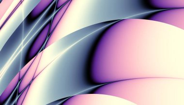 Soyut dijital sanat fraktal deseni. Soyut geleceksel geometrik resim.