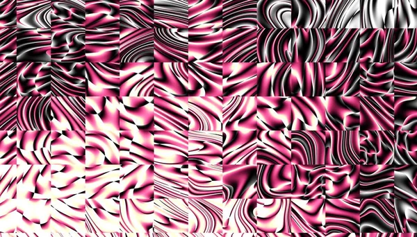 Abstract Digital Fractal Pattern — Stock Photo, Image