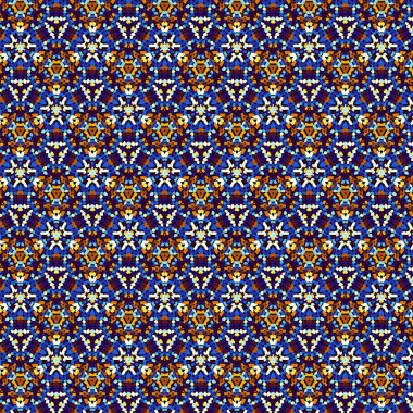 Soyut dijital fraktal model. Soyut klasik süs dokusu.