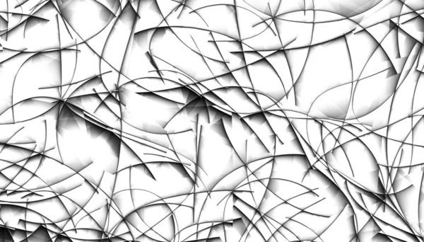 Abstrakt Digitalt Fraktalmönster Geometrisk Framtidsbild — Stockfoto