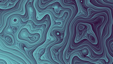 Soyut arkaplan. Psikedelik dalgalı doku.