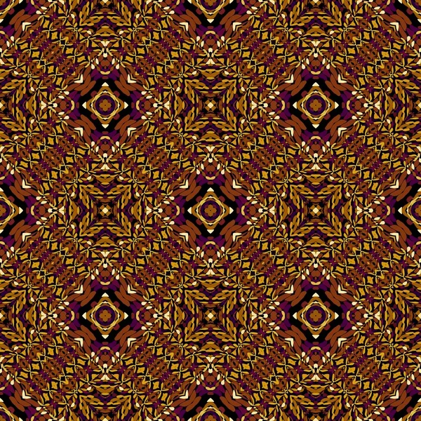 Padrão Abstracto Quadrado Ornamental Fundo Regular Padrão Sem Costura Padrão — Fotografia de Stock