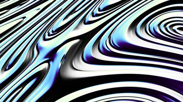 Abstract Digitaal Fractal Patroon Abstracte Futuristische Wazig Reliëf Beeld — Stockfoto