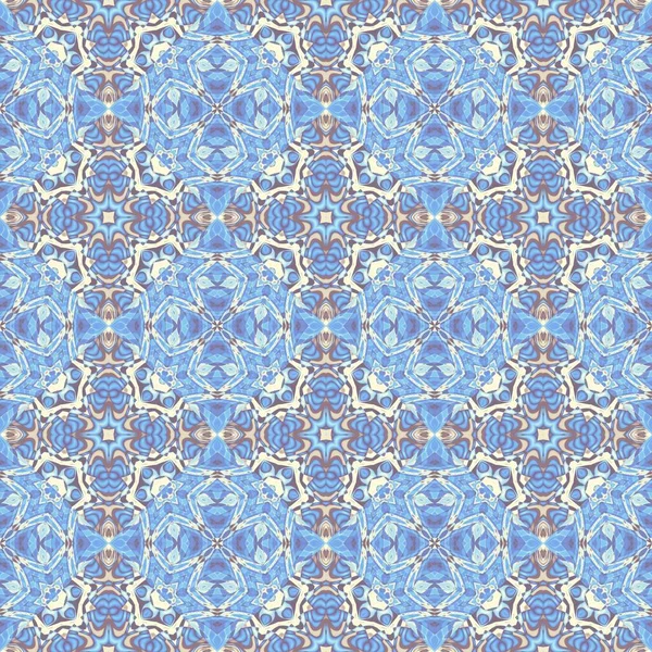 Abstract Pattern Square Ornamental Regular Background Seamless Pattern Vintage Mosaic — Stock Photo, Image