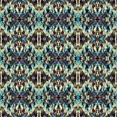 Soyut dijital fraktal model. Soyut klasik süs dokusu.