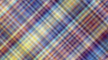 Soyut dijital fraktal model. Çapraz ekose arka plan. Görünüm oranı 16: 9 olan yatay arkaplan