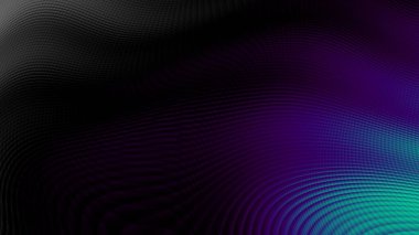 Soyut dijital fraktal desen Karanlık dalgalı desen.