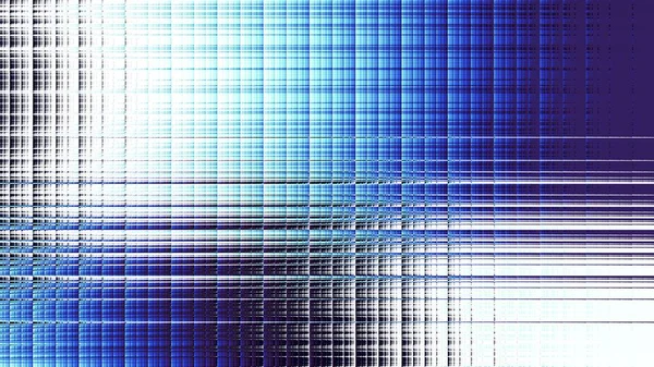 Abstraktní Digitální Fraktál Vzor Tenkými Liniemi Horizontální Pozadí Poměrem Stran — Stock fotografie