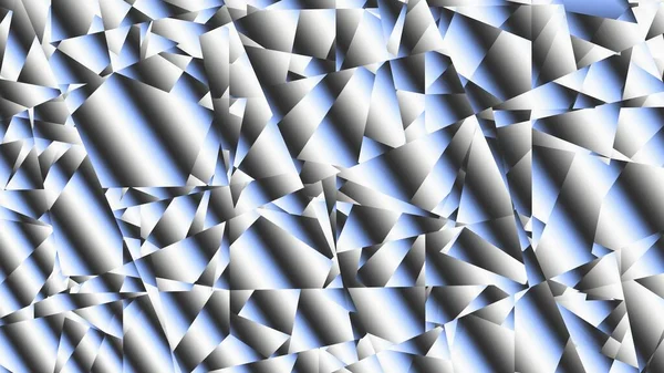 概要ディジタルフラクタルパターン 縦横比16 9アブストラクト未来幾何学模様 — ストック写真
