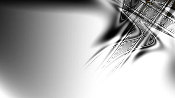 Абстрактний Цифровий Фрактальний Візерунок Горизонтальний Фон Співвідношенням Сторін Абстрактні Фігури — стокове фото