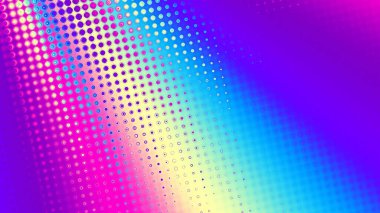 Soyut dijital fraktal model. Psikedelik dalgalı doku. Görünüm oranı 16: 9 olan yatay arkaplan