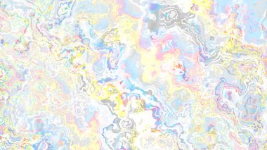 Dijital fraktal desen. Soyut arkaplan. Görünüm oranı 16: 9 olan yatay arkaplan mermer dokusunun taklidi.