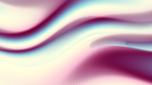 Абстрактный Цифровой Фрактальный Рисунок Тонкие Линии Фона Горизонтальный Фон Соотношением — стоковое фото
