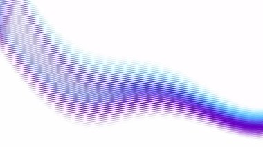 Soyut dijital fraktal model. Soyut geometrik doku. Görünüm oranı 16: 9 olan yatay arkaplan