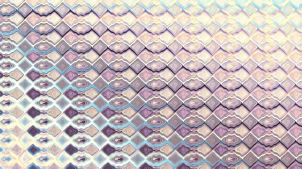 Abstract Digitaal Fractal Patroon Abstracte Geometrische Technologie Textuur Horizontale Achtergrond — Stockfoto