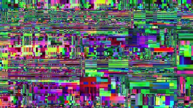 Dijital fraktal desen. Soyut arkaplan. Soyut hata teknolojisi görüntüsü.