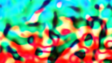 Soyut dijital fraktal model. Bulanık yumuşak arkaplan. Psikedelik dalgalı doku. Görünüm oranı 16: 9 olan yatay arkaplan