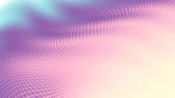 Abstraktes Digitales Fraktalmuster Psychedelisch Gewellte Textur Horizontaler Hintergrund Mit Seitenverhältnis — Stockfoto
