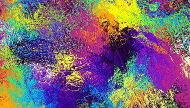 Soyut fütüristik arka plan. Yatay görüntü. Psikedelik dalgalı desen.