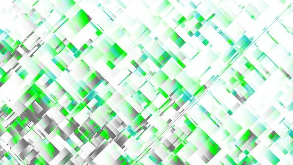 Abstract Digitaal Fractal Patroon Geometrische Mozaïek Futuristische Technologie Patroon Horizontale — Stockfoto