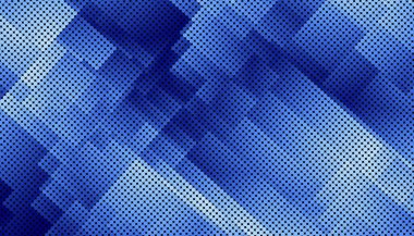 Soyut dijital fraktal model. Soyut geometrik noktalar deseni.