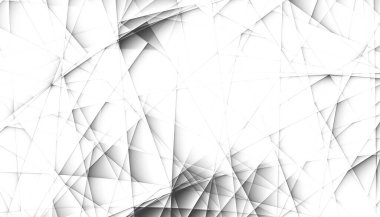 Soyut dijital fraktal model. Soyut gelecek resmi.