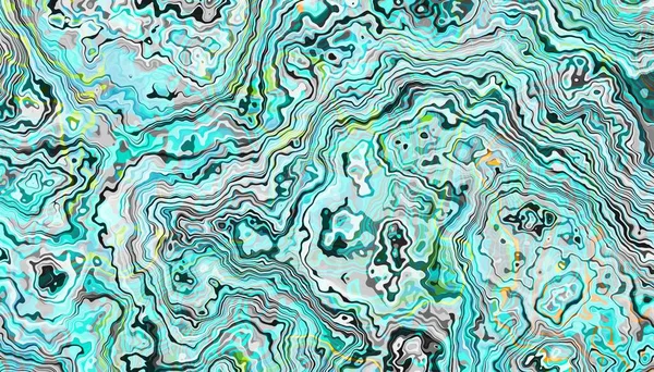 Abstrakt Digitalt Fraktalmönster Imitation Marmorstruktur — Stockfoto