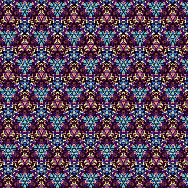 Soyut dijital fraktal model. Soyut klasik süs dokusu.