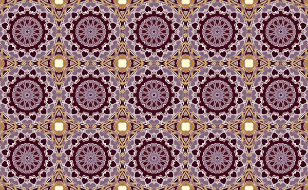 Abstraktní Ornamentální Dekorativní Vzor Čtverců Mozaika Umění Ozdobné Textury — Stock fotografie