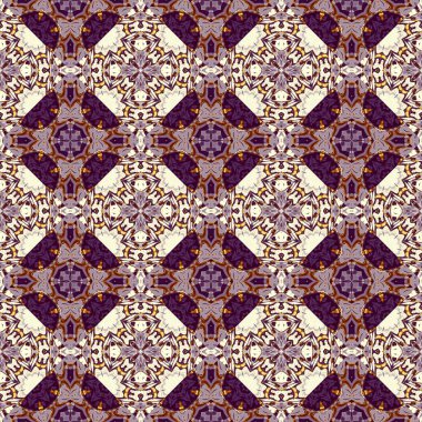 Soyut model. Düzenli kare dekoratif arka plan. Kusursuz desen. Klasik mozaik sanat modeli.