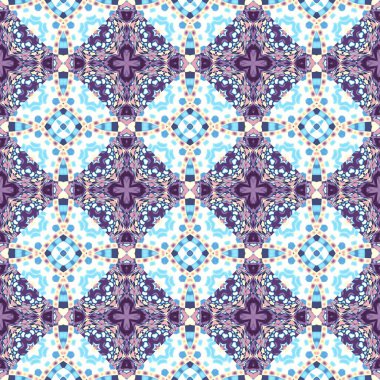 Soyut model. Düzenli kare dekoratif arka plan. Kusursuz desen. Klasik mozaik sanat modeli.