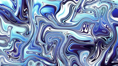 Soyut model. Psikedelik dalgalı doku. Görünüm oranı 16: 9 olan yatay arkaplan