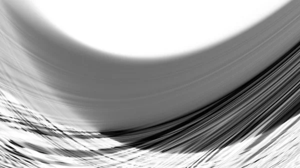 Padrão Fractal Digital Abstracto Imagem Futurista Abstrata Tecnologia Fundo Horizontal — Fotografia de Stock