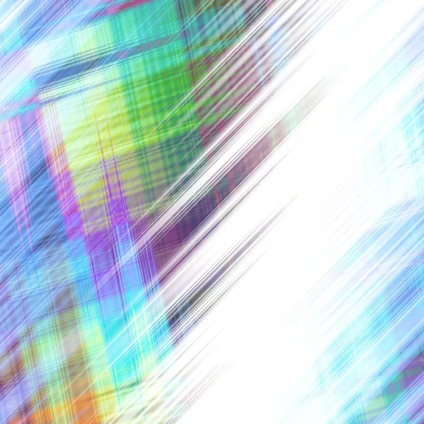 Abstract Digitaal Fractal Patroon Lijnen Een Witte Achtergrond — Stockfoto