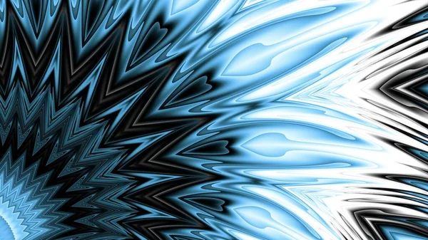 Soyut Dijital Fraktal Model Yatay Arkaplan Görünüm Oranı Futuristik Dekoratif — Stok fotoğraf