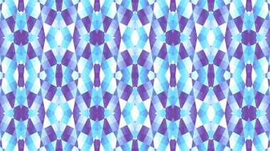 Soyut dijital fraktal model. Soyut düzenli süs dokusu. Görünüm oranı 16: 9 olan yatay arkaplan