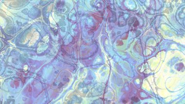 Soyut dijital fraktal model. Soyut mermer dokusu. Görünüm oranı 16: 9 olan yatay arkaplan