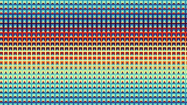 概要ディジタルフラクタルパターン 抽象幾何学的なグランジテクスチャ 縦横比16 9の水平背景 — ストック写真