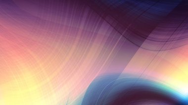 Dijital fraktal desen. Bulanık arkaplan. Görünüm oranı 16: 9 olan yatay arkaplan