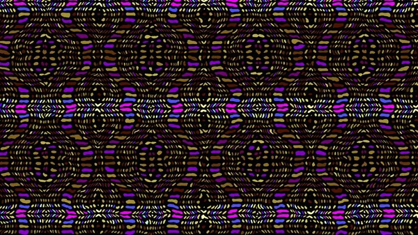 Padrão Fractal Digital Fundo Abstrato Padrão Abstrato Estilo Étnico Africano — Fotografia de Stock